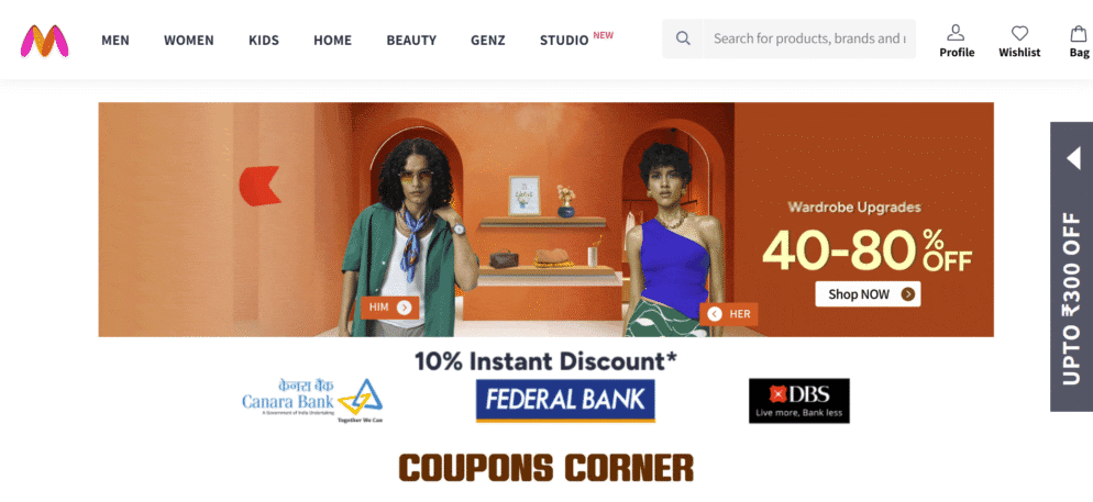 Shop Top Fashion Deals from Myntra β Trendy Clothing & Brands Online
